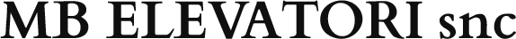 MB ELEVATORI snc - LOGO