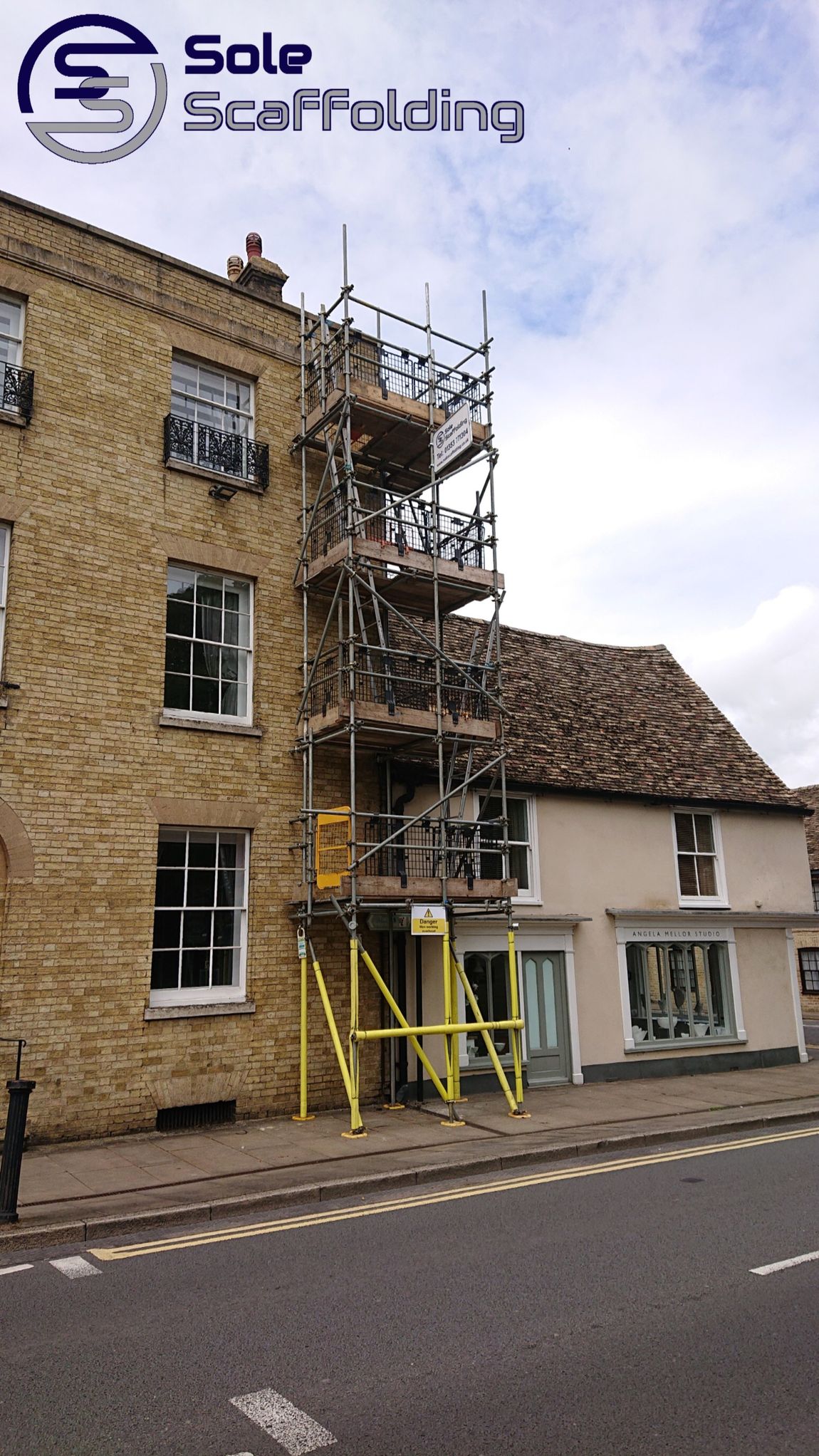 sole scaffolding - scaffold for gutter repair in Ely