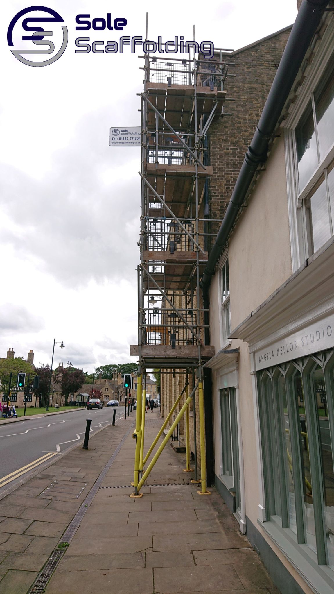 sole scaffolding - scaffold for gutter repair in Ely