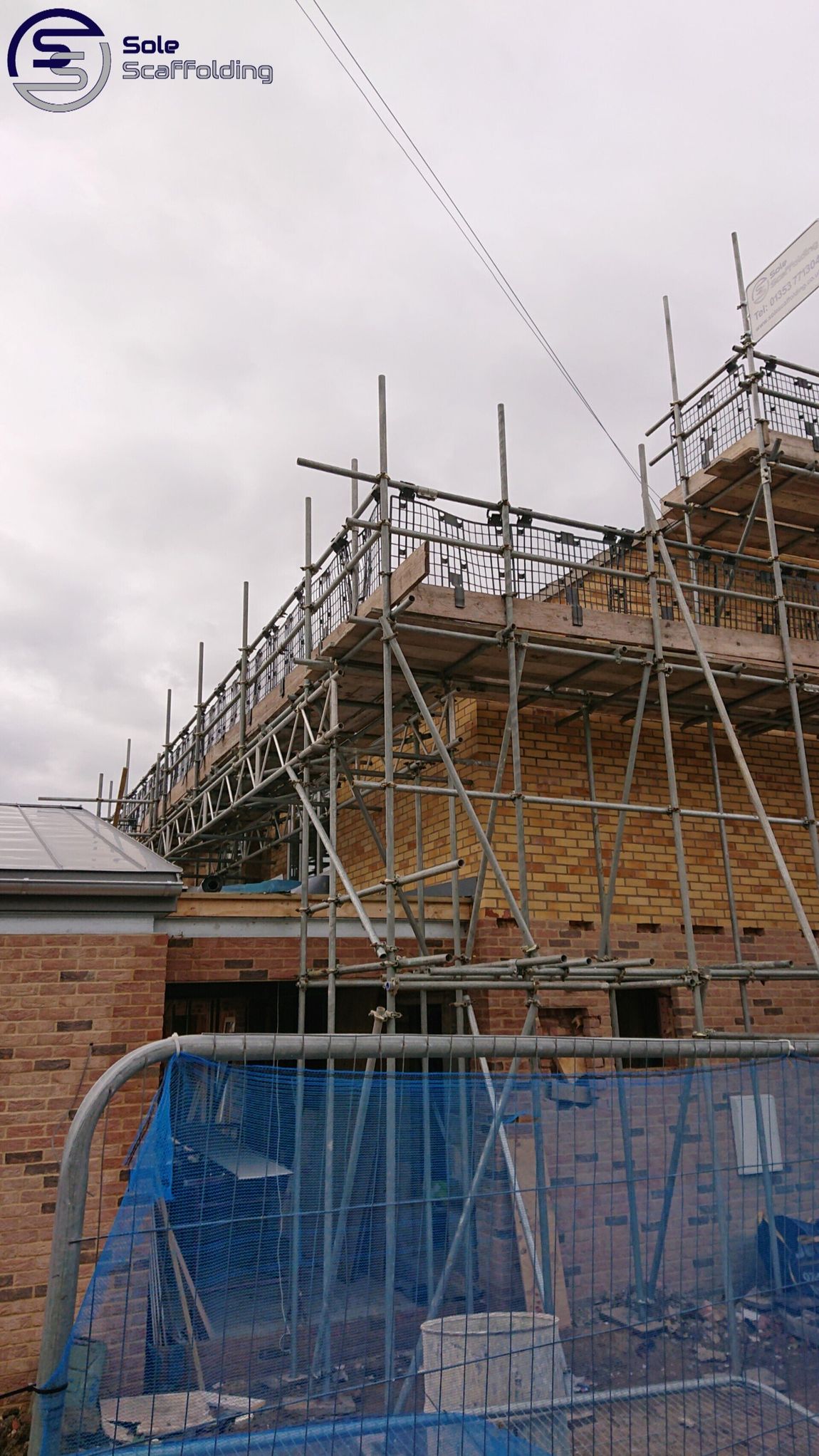 sole scaffolding - re-roof scaffold in Ely