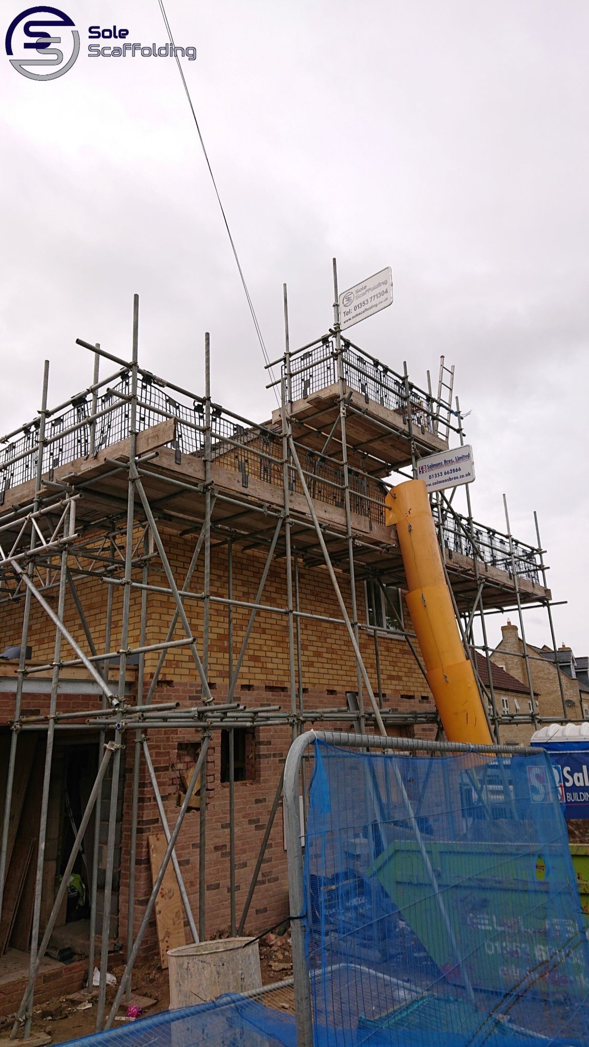 sole scaffolding - re-roof scaffold in Ely