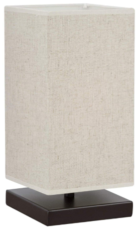 beige square lamp