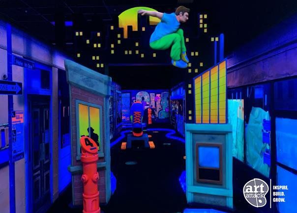 Art Attack Mini Golf Custom Design
