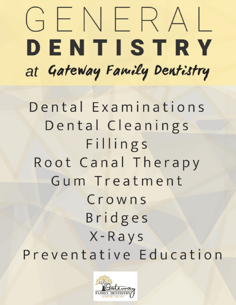 General Dentistry at Gateway Family Dentistry General Dentistry at Gateway Family Dentistry