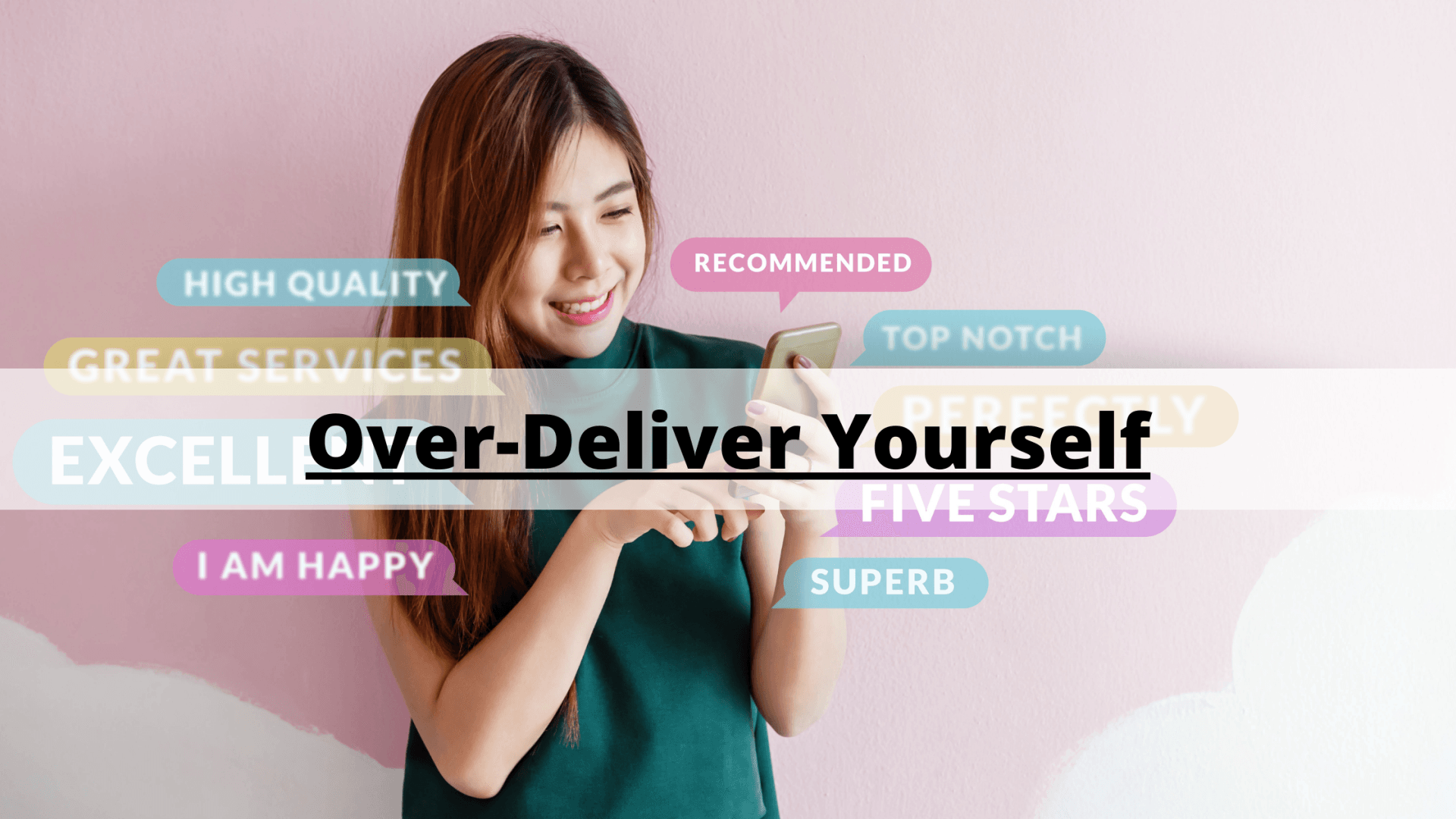 over deliver freelance value photo