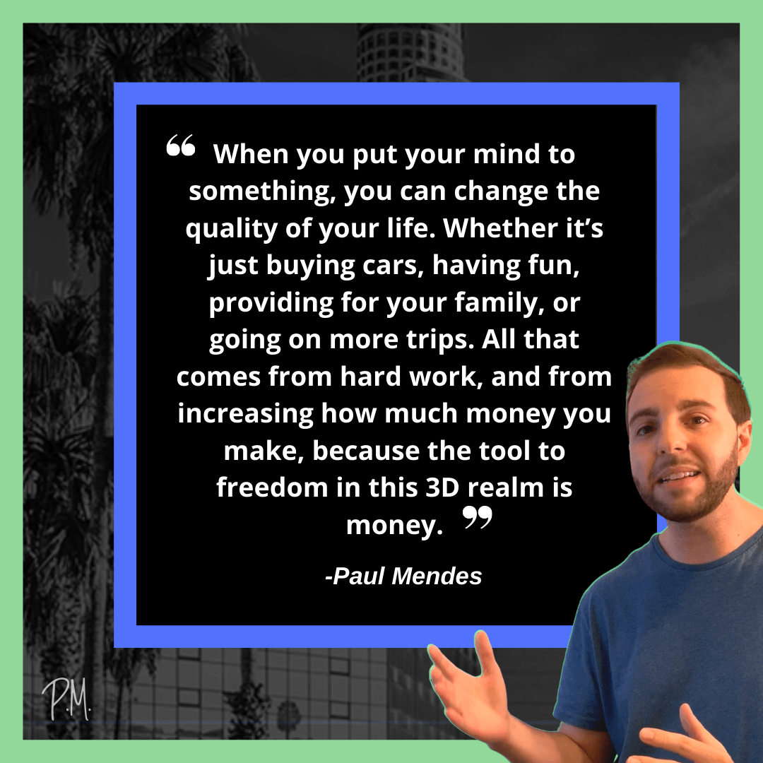 To have freedom in your life is to have multiple streams of income