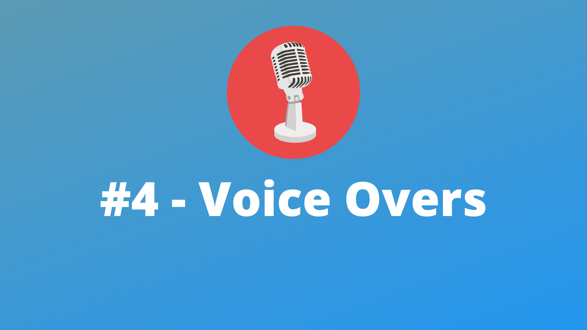 How to side hustle from home doing voice overs