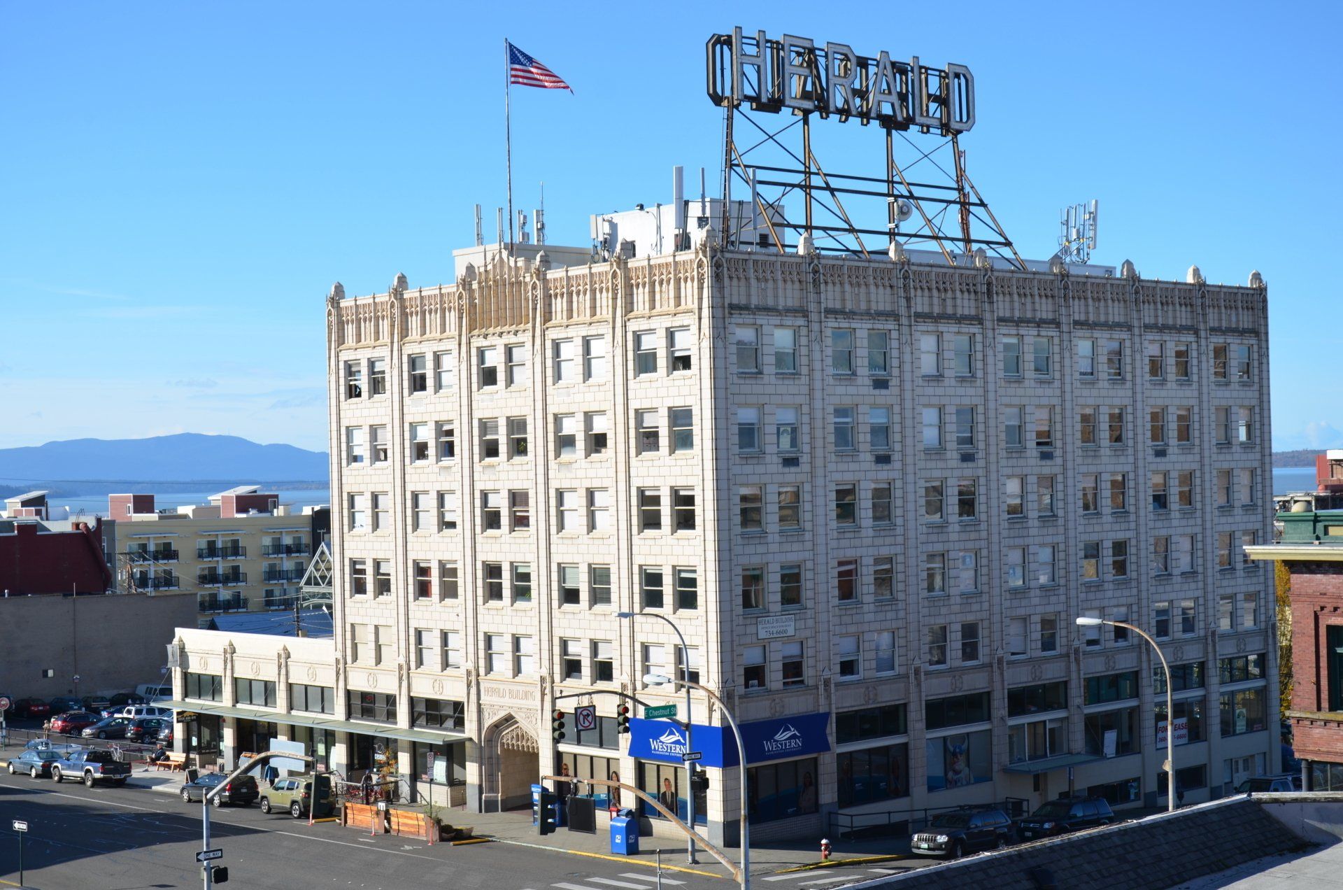 exterior with sign