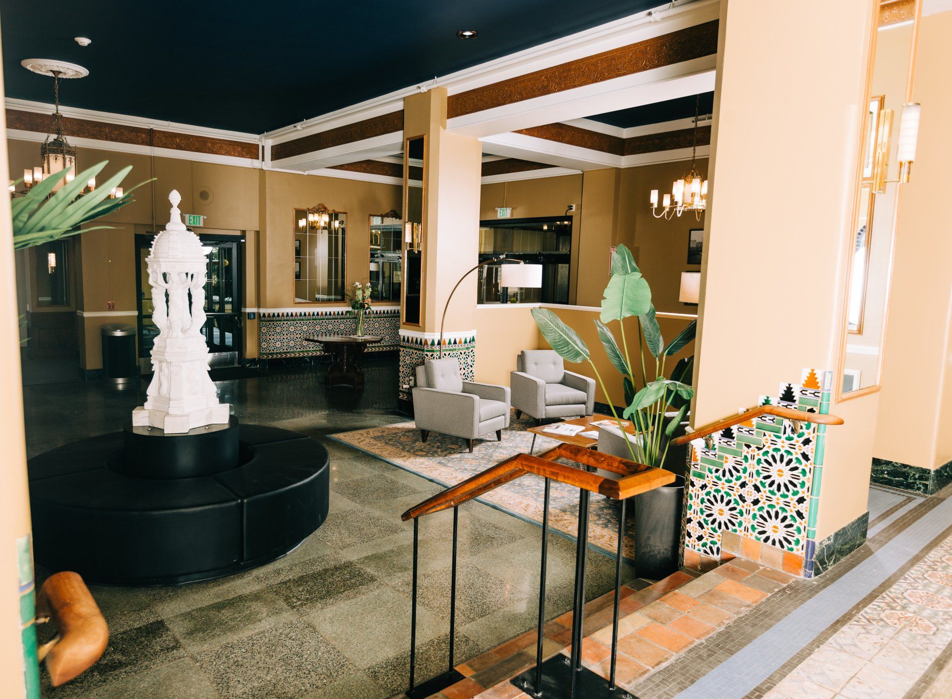 interior lobby