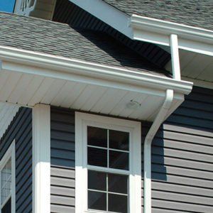 House with Fascia — Winston-Salem, NC — Greg's Gutter Service