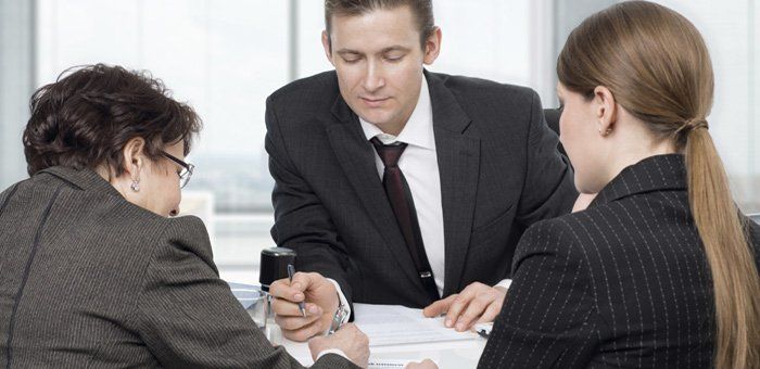 meeting with clients meeting