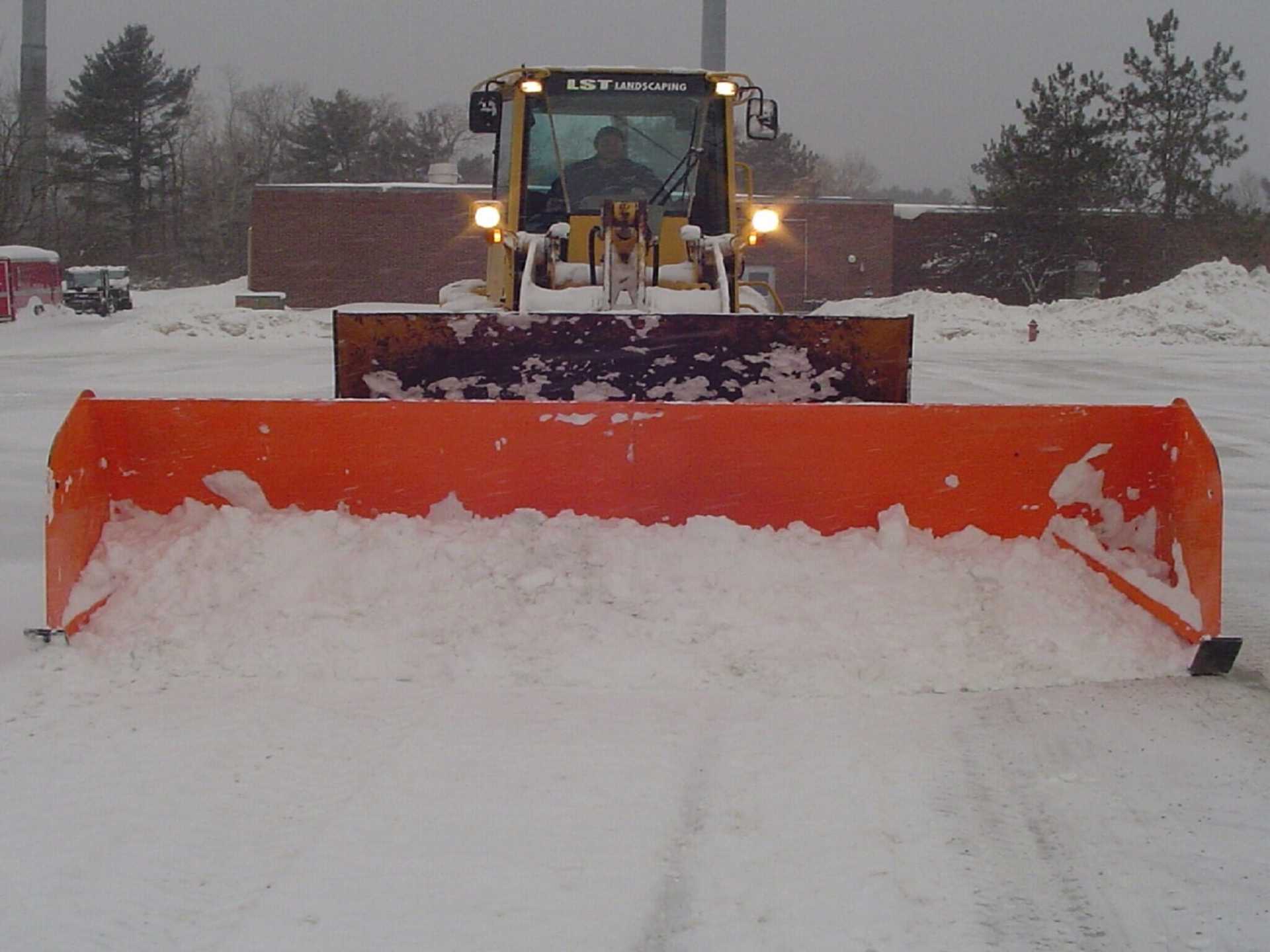 Commercial Snow Plowing-LST Landscaping Inc.-Portland, ME