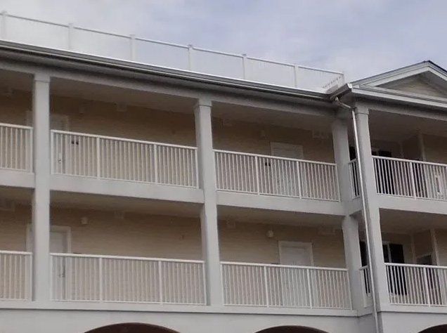 White Apartment — Oakland Park, FL — Watertite Gutter Company