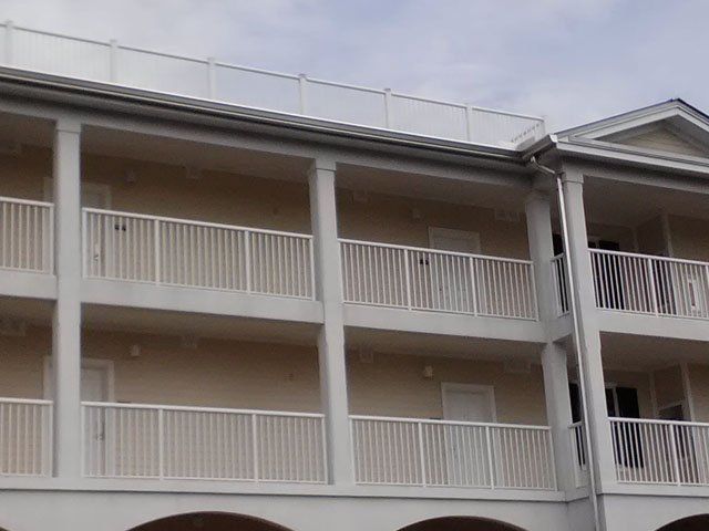 White Apartment — Oakland Park, FL — Watertite Gutter Company