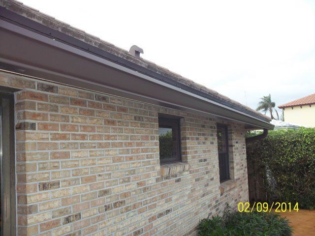 Installed House Gutter — Oakland Park, FL — Watertite Gutter Company