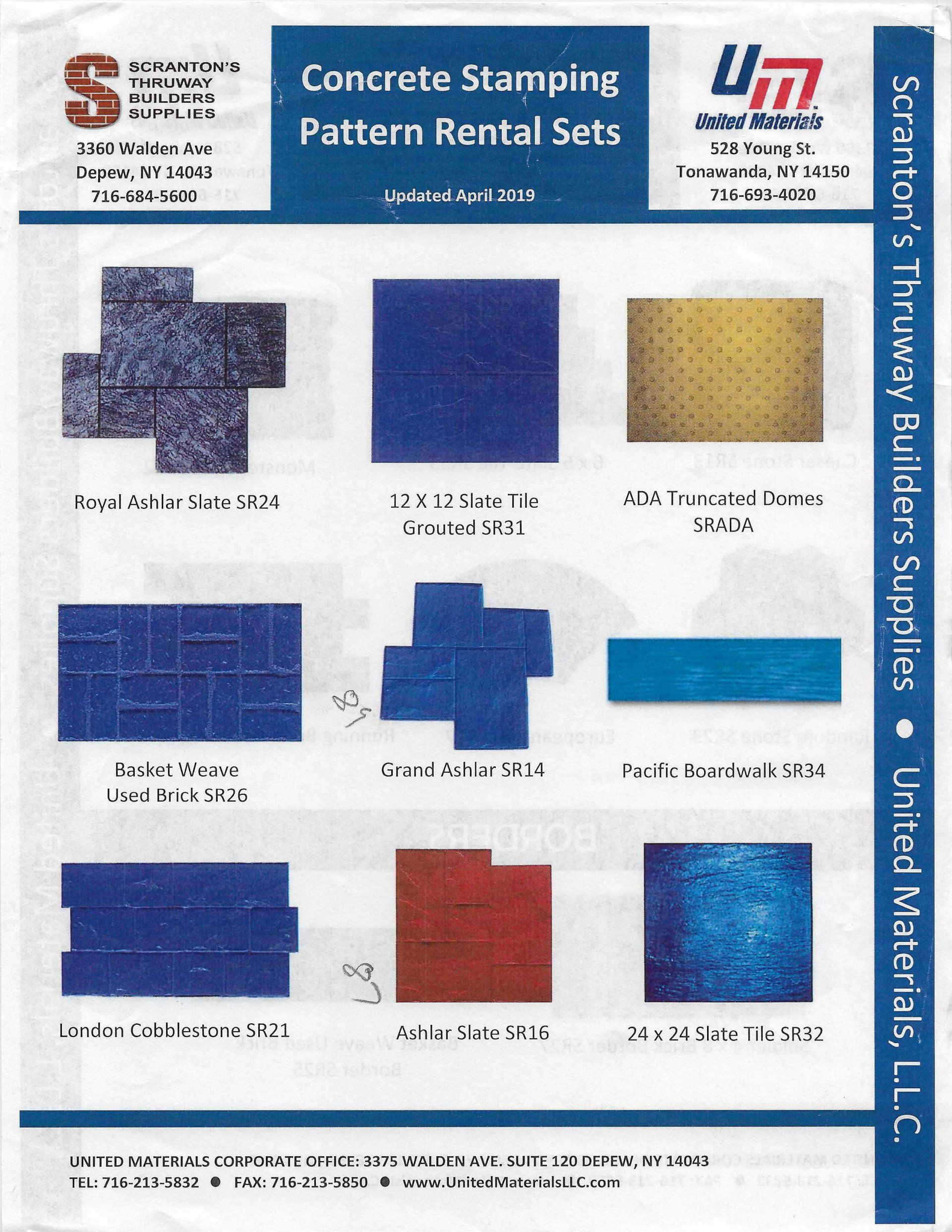 stamp patterns 2