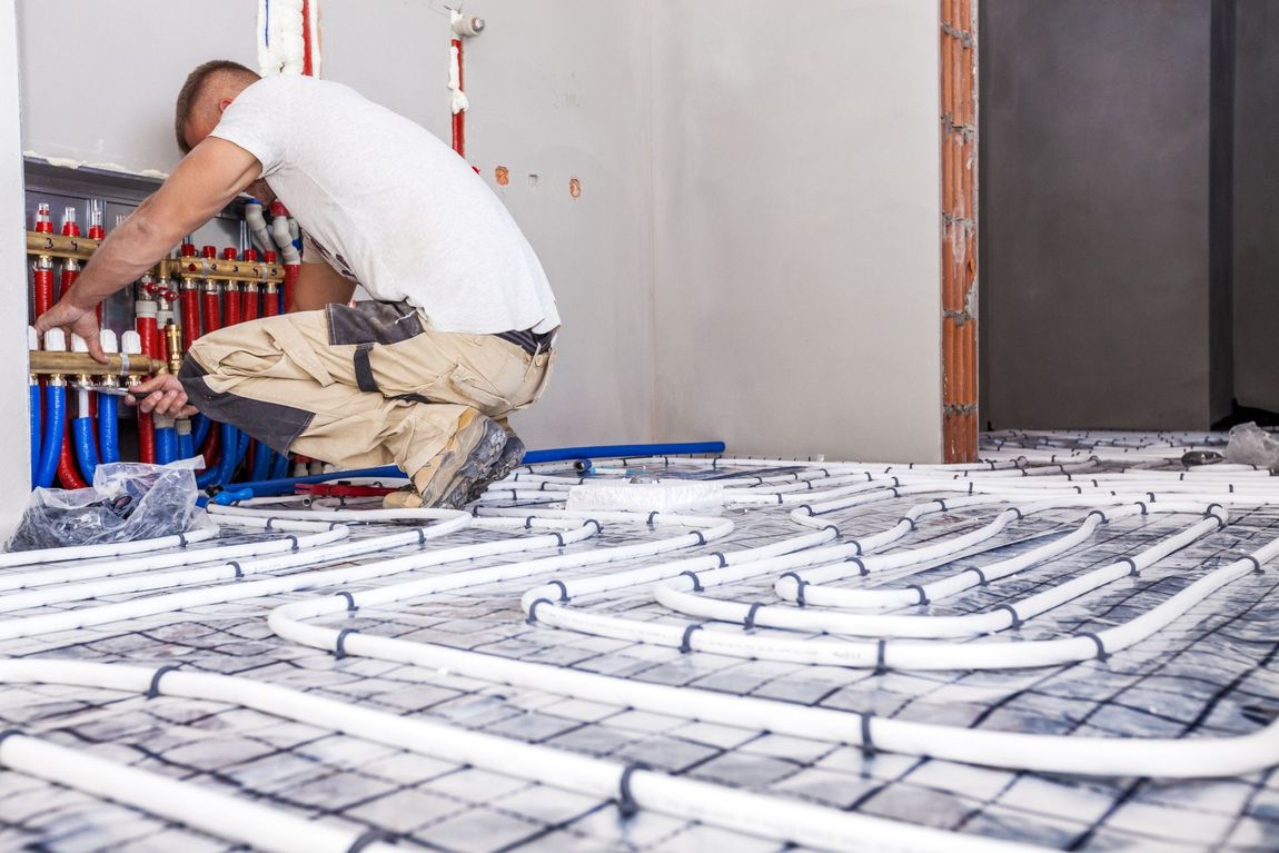 installazione riscaldamento a pavimento
