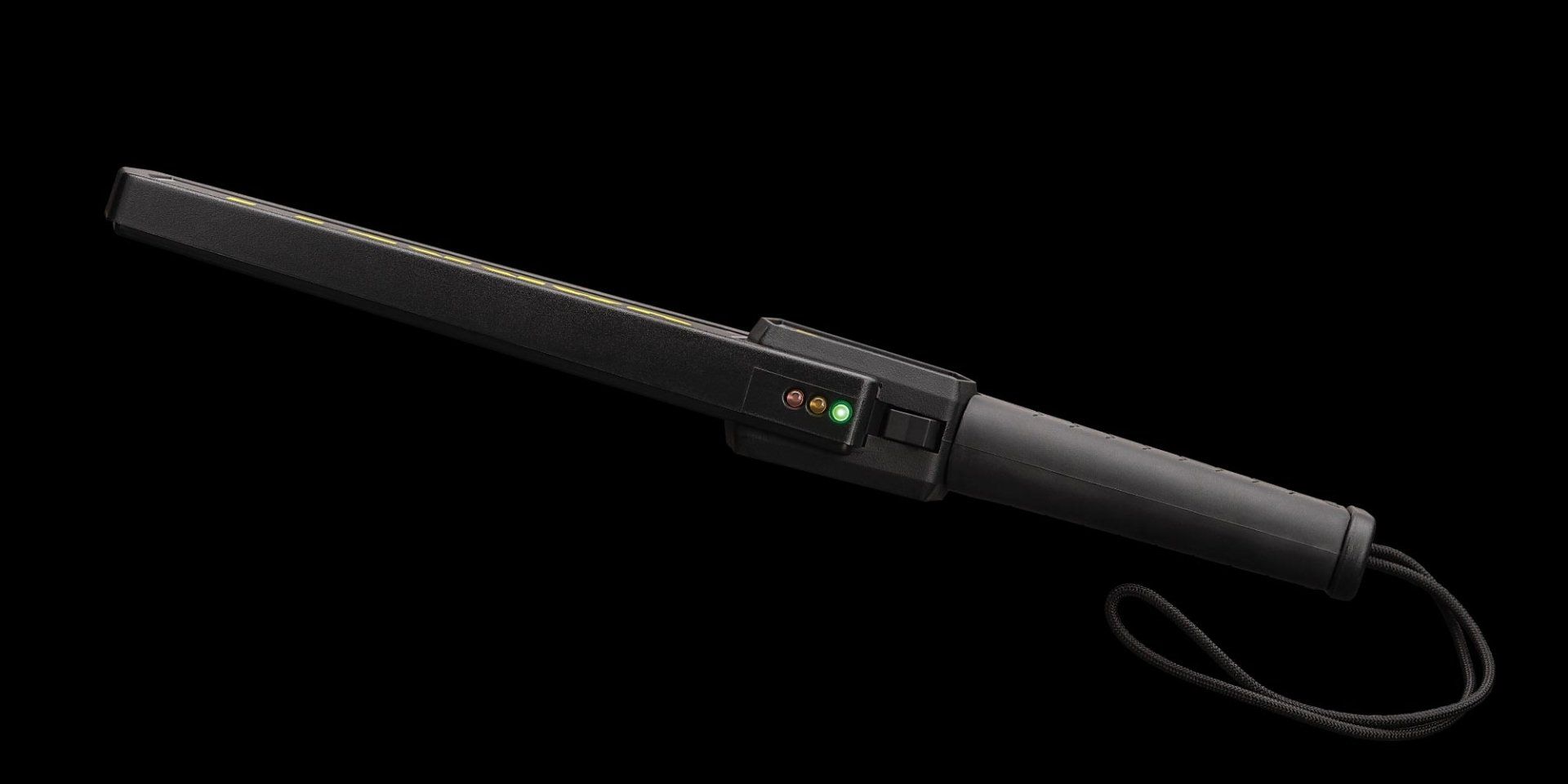 Garrett metal detector left view
