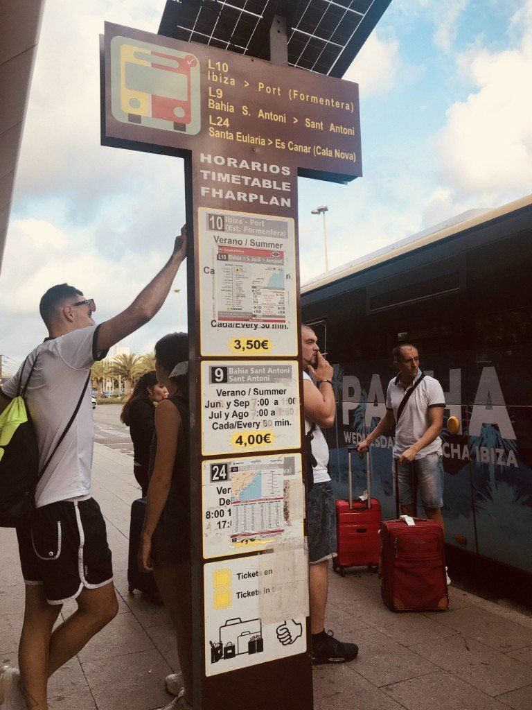 vervoer op ibiza