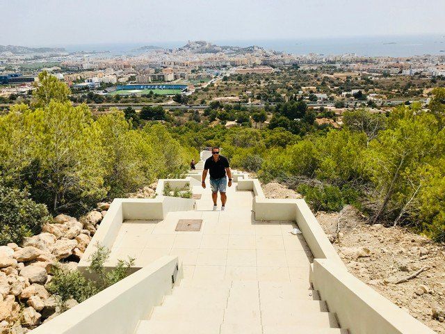 uitzicht ibiza stad