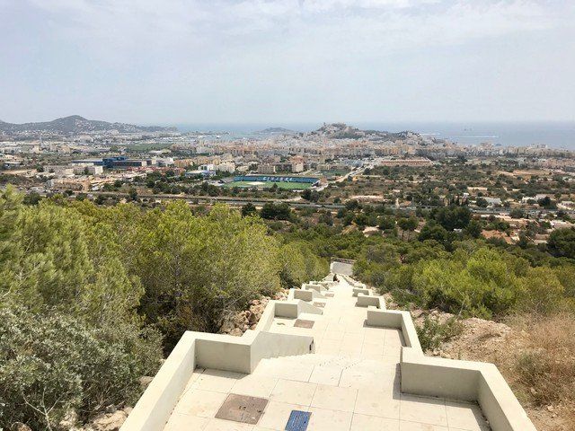 uitzicht ibiza stad