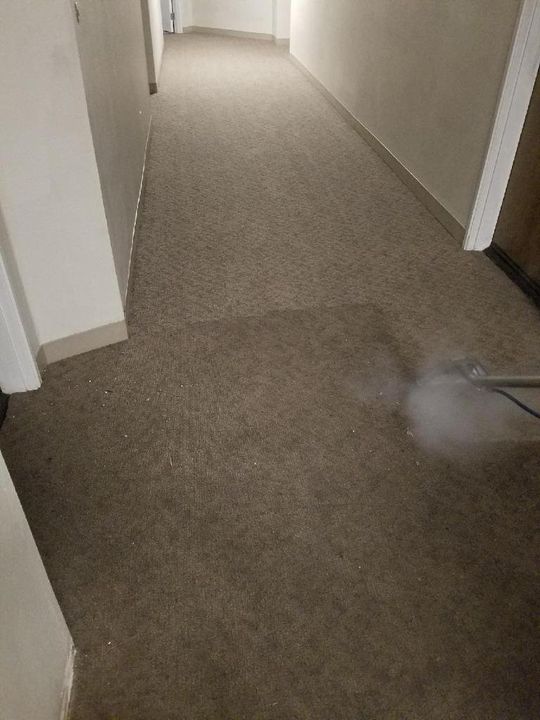 Commercial truck mount carpet cleaning