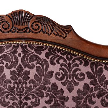 A detail of a beautiful antique chair
