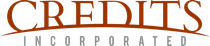 A logo for credits incorporated is shown on a white background