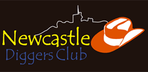 A logo for the newcastle diggers club