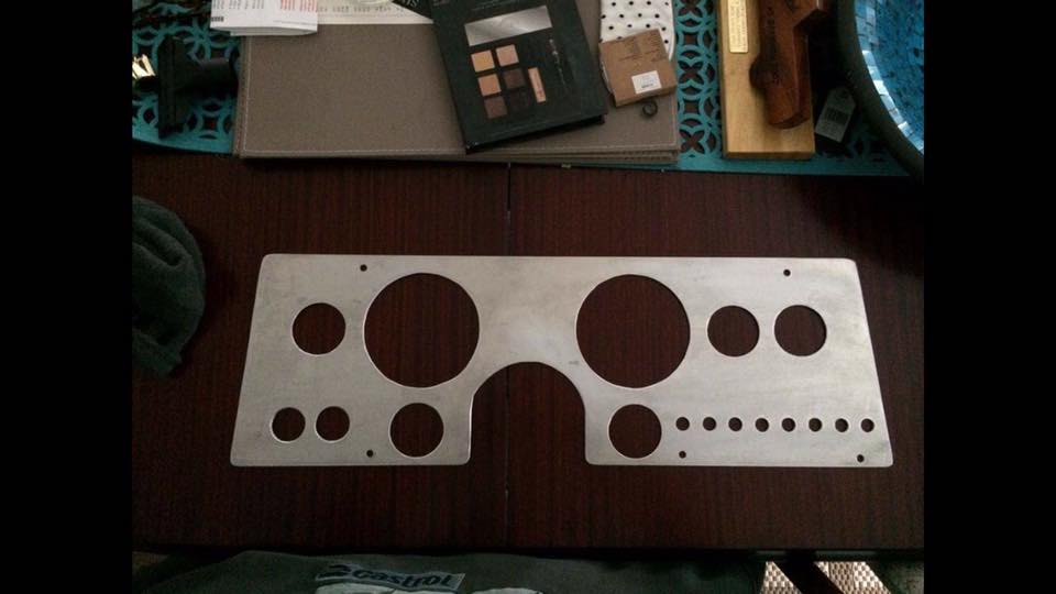 a metal plate