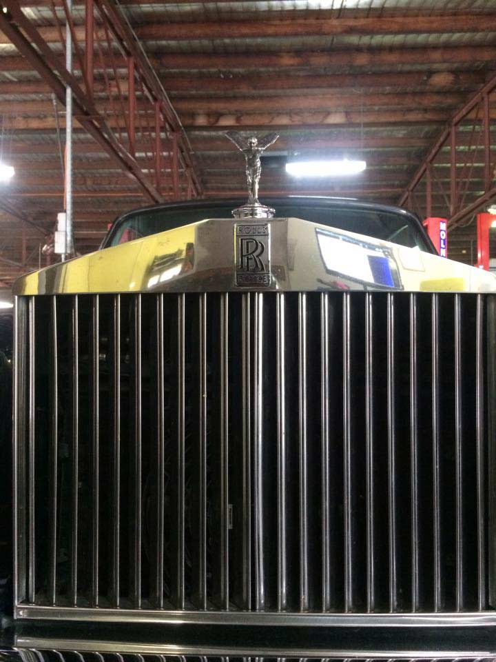 the front of a car