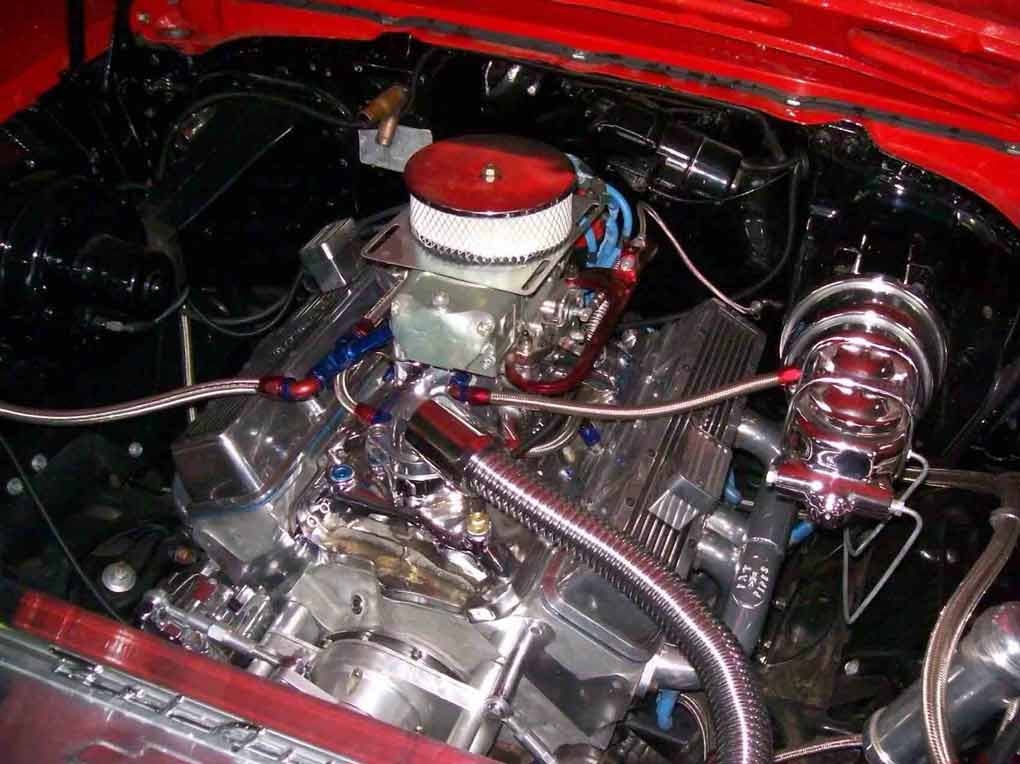 a red engine