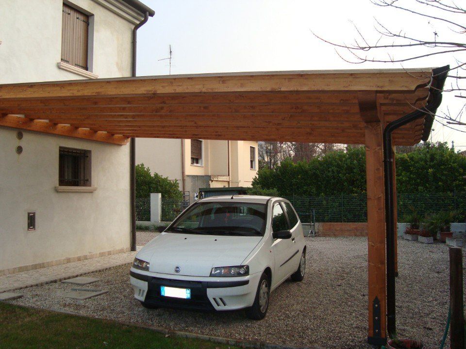 pensilina per auto