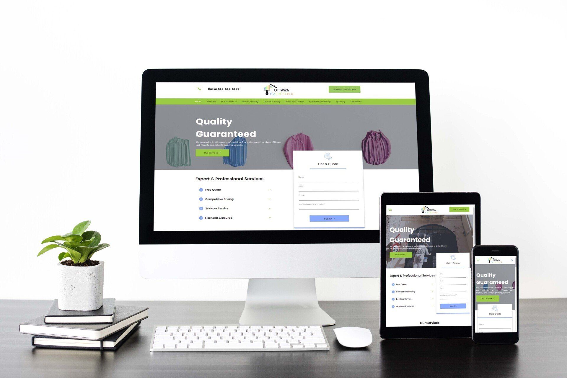 Painting Company Website Build