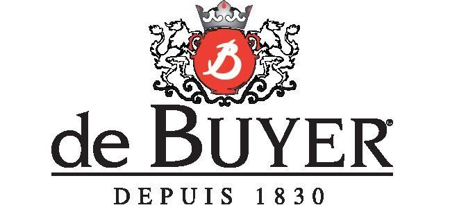 A logo for de buyer depuis 1830 with a coat of arms