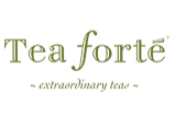 A logo for tea forte , an extraordinary tea company.