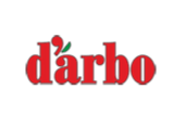 The word darbo is written in red on a white background