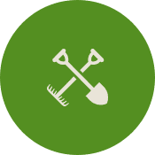 garden machinery icon