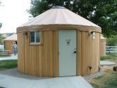 Rent a Yurt at Downata Hot Springs in Idaho