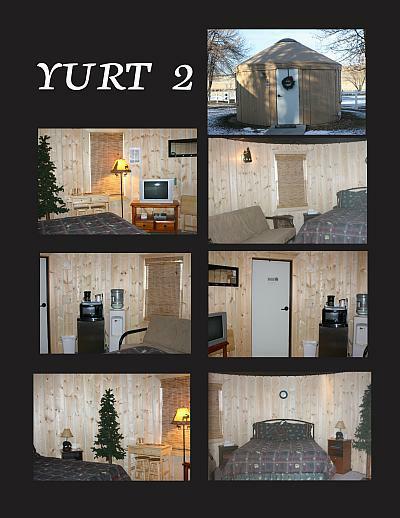 Furnished Yurt 2 at Downata