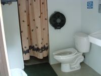 Yurt with a bathroom