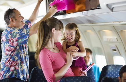 inside the flight