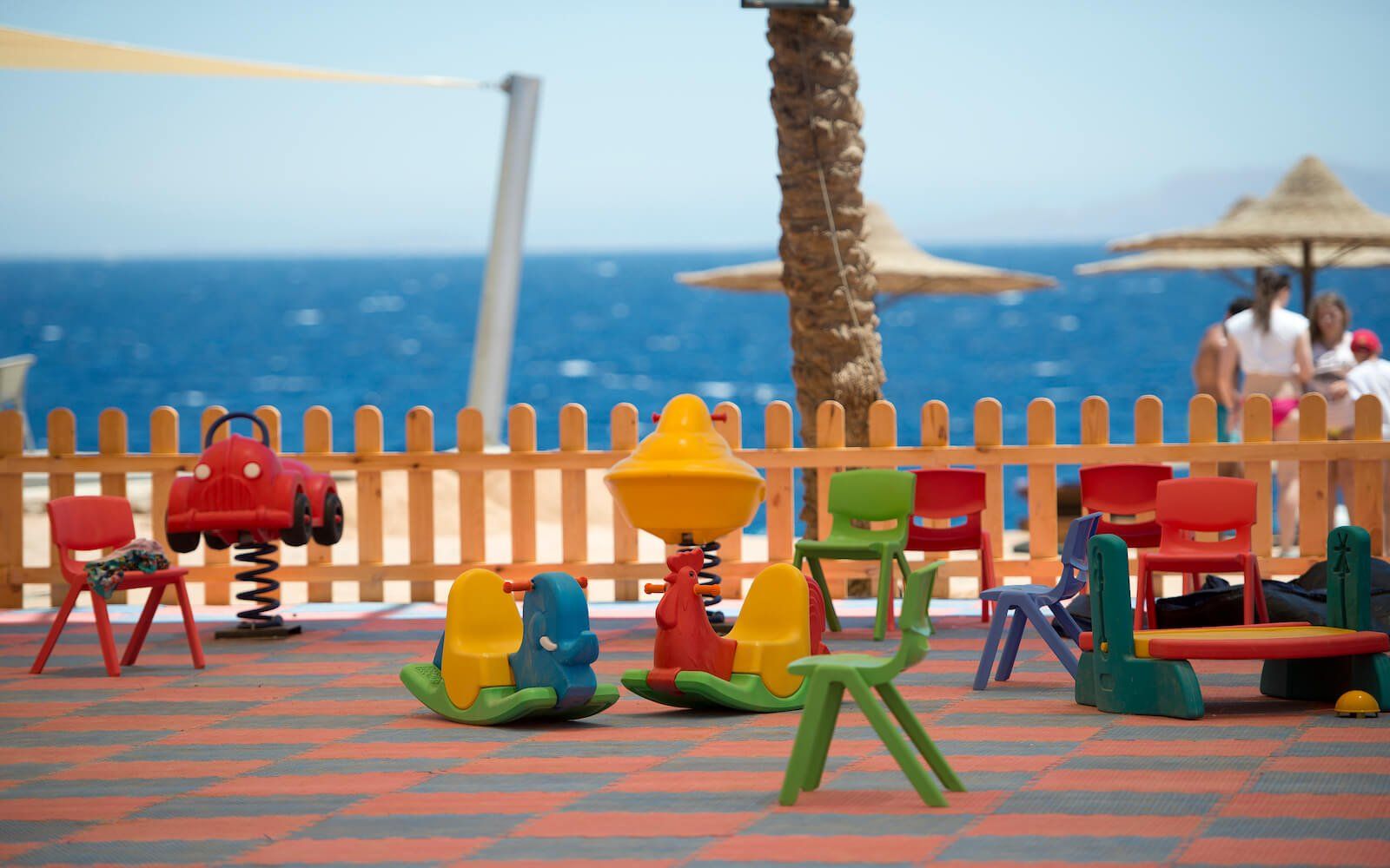 Children’s playground area at Amphoras Beach
