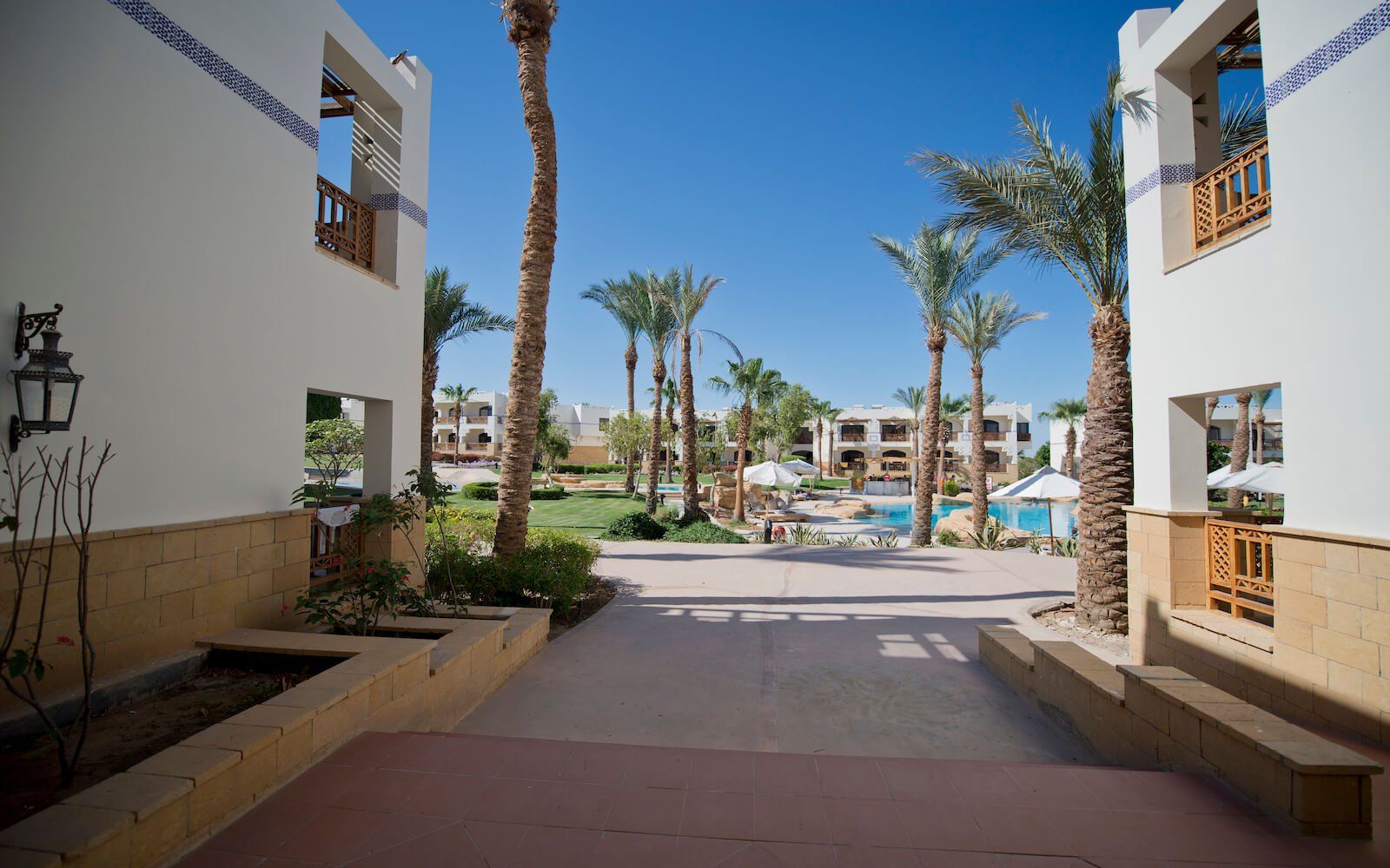 Amphoras Blu  Resort building facade