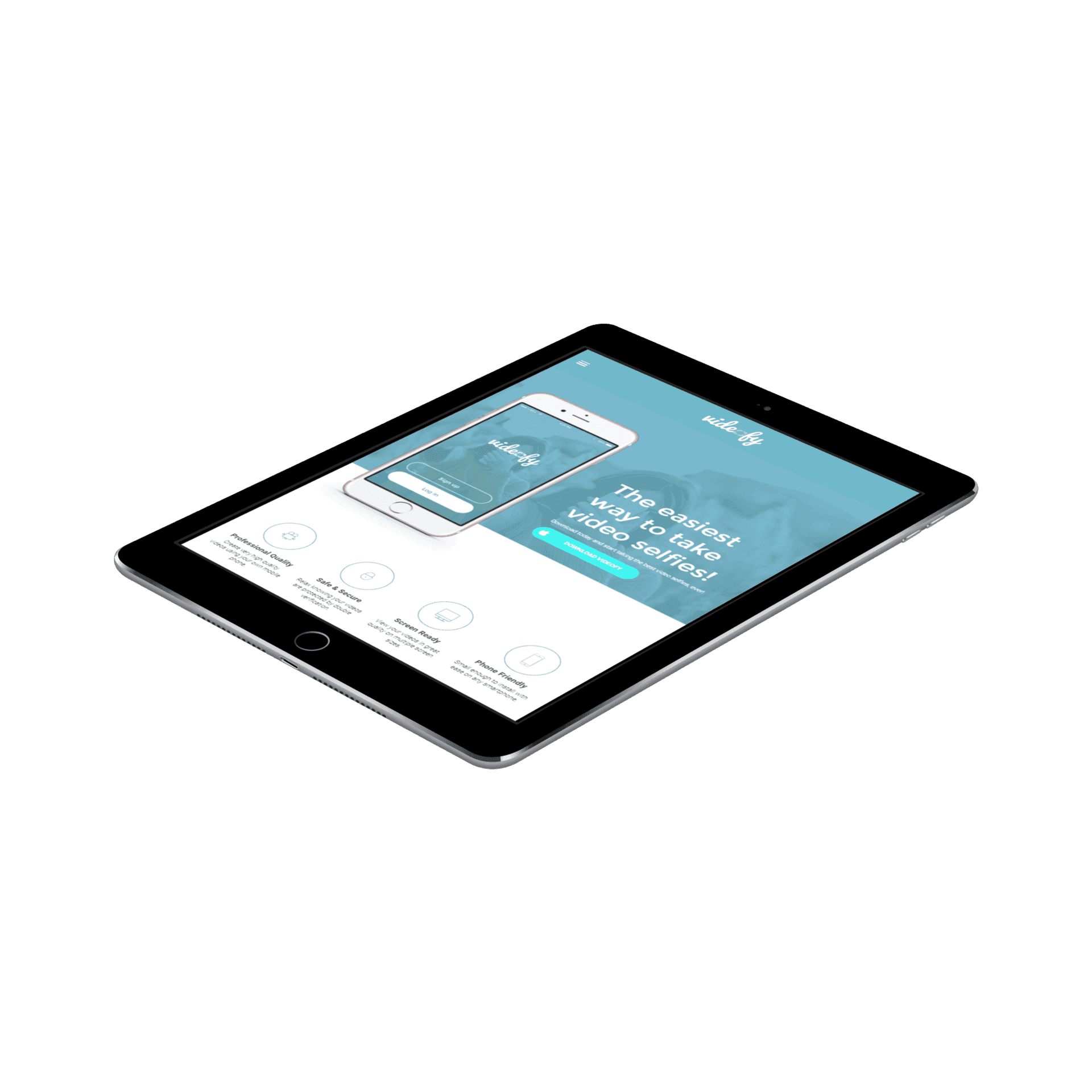 App Landing Page Template