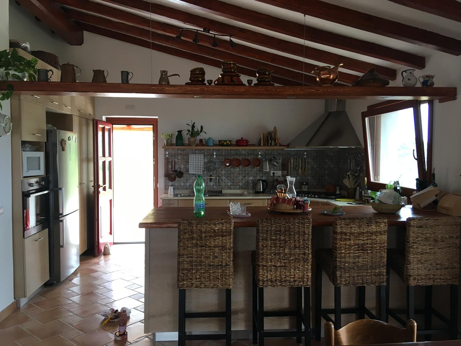 cucina con penisola