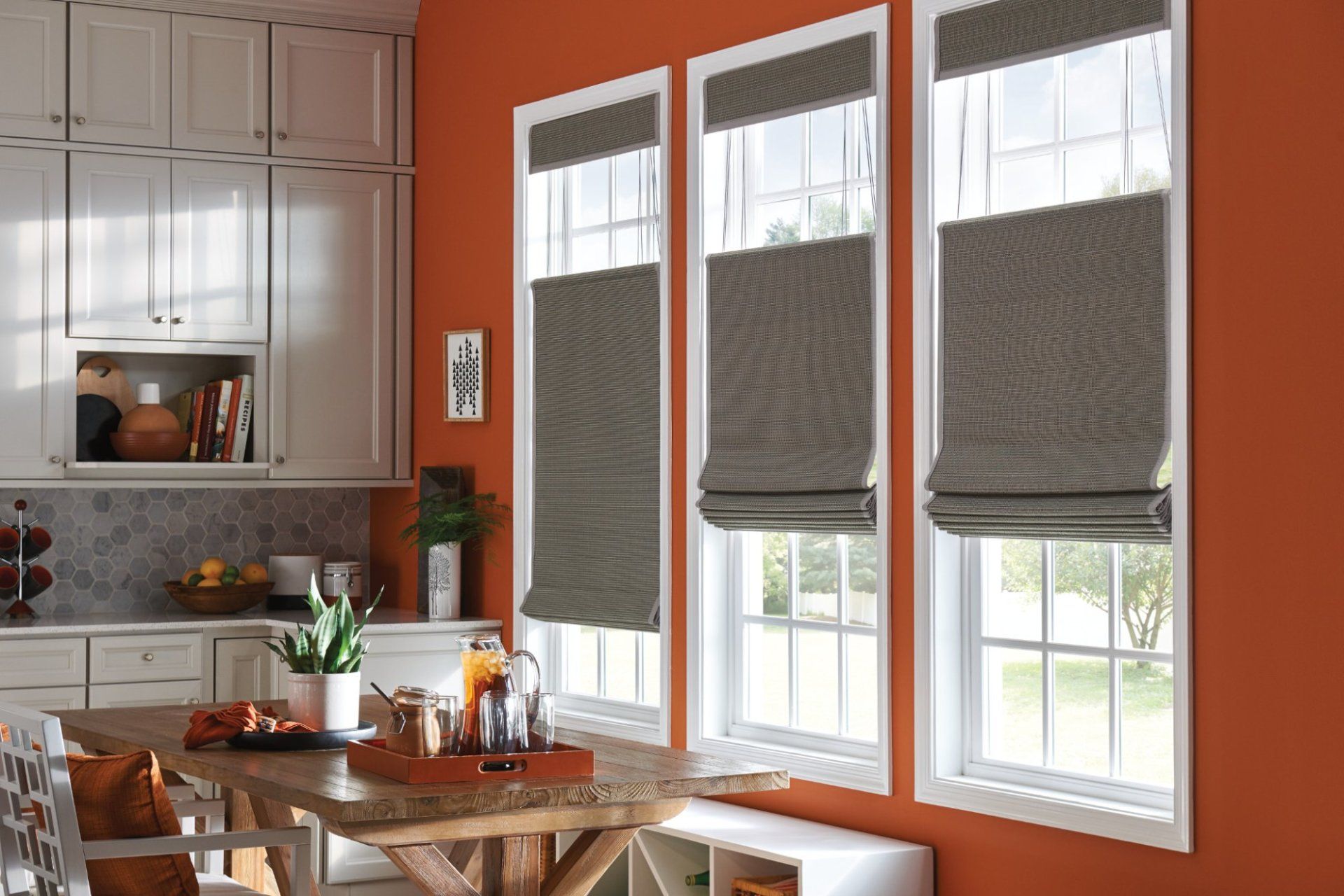 Graber® Tradewinds® Natural Drapes, Wood shades, bamboo shades, bamboo blinds Orlys Interiors, near Glendora, California (CA)