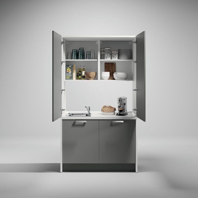 CUCINA MONOBLOCCO A SCOMPARSA ROMA 125 CM ARTICA CUCINA MONOBLOCCO A SCOMPARSA ROMA 125 CM ARTICA
