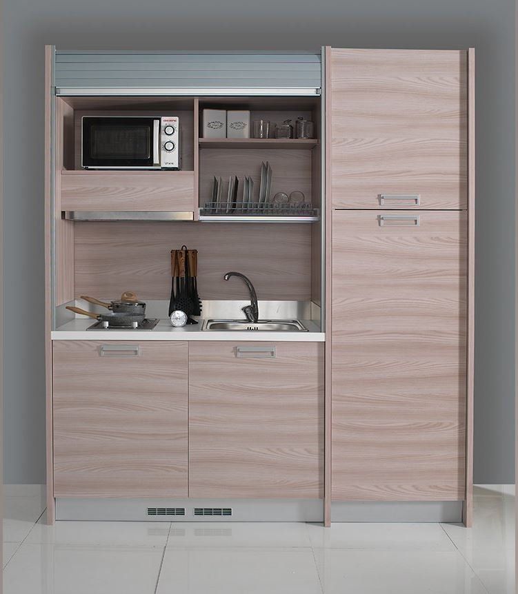 CUCINA MONOBLOCCO A SCOMPARSA ROMA BLOK LARGHEZZA 184,4