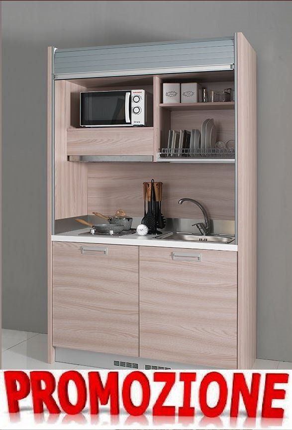 CUCINA MONOBLOCCO A SCOMPARSA  ROMA 125 CM ***PROMOZIONE***